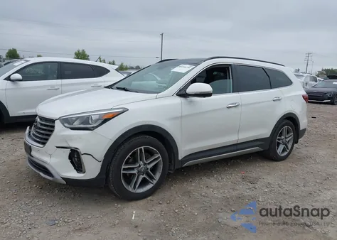 2017 Hyundai Santa Fe Limited Ultimate из США, поврежденный, VIN KM8SRDHF4HU240909